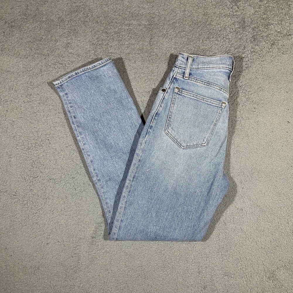 Abercrombie & Fitch The 90s Straight Ultra High Rise Curve Love Jeans Sz26 #2461